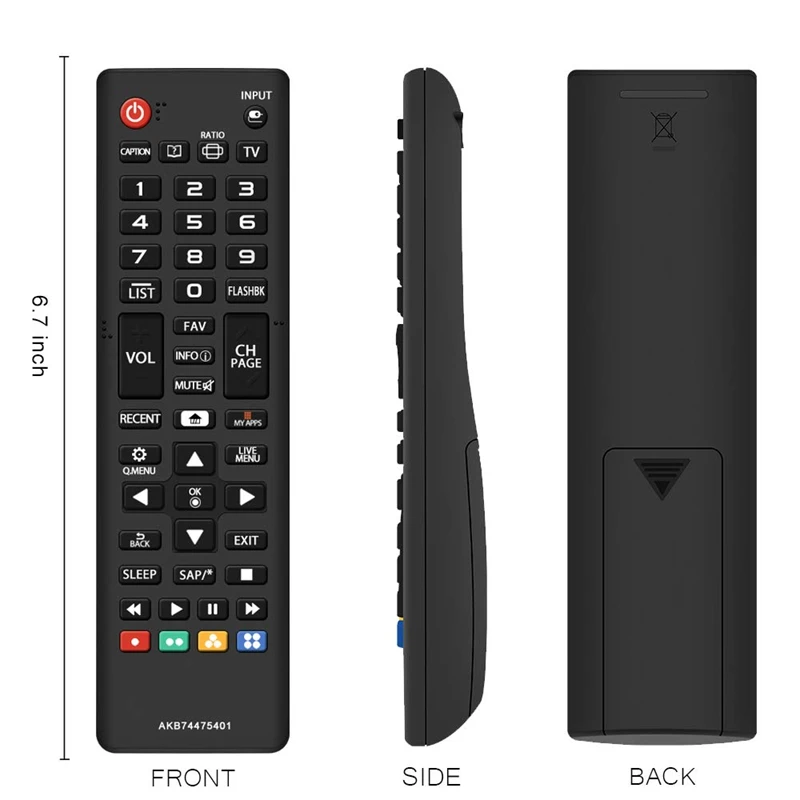 Новая Замена для Lg Tv пульт дистанционного управления Akb73975701 Akb75055701 Akb73975702 Akb74475401