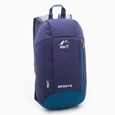 Nylon Waterproof Sport Backpack Small Gym Bag Women Pink Outdoor Luggage For Fitness Travel Duffel Bags Men Kids Children Sac De - Цвет: Navy