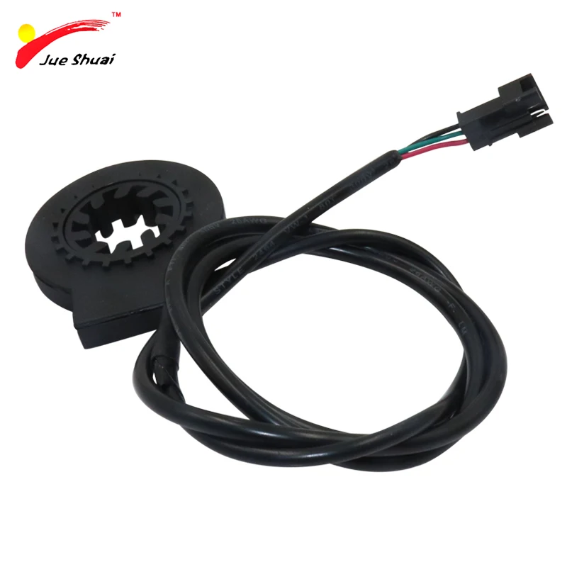 Black 10 Magnets JS PAS Pedal System Sensor Three Wire KT-V12L KT V12 Signals For Electric Bike Kit Sale | Спорт и развлечения