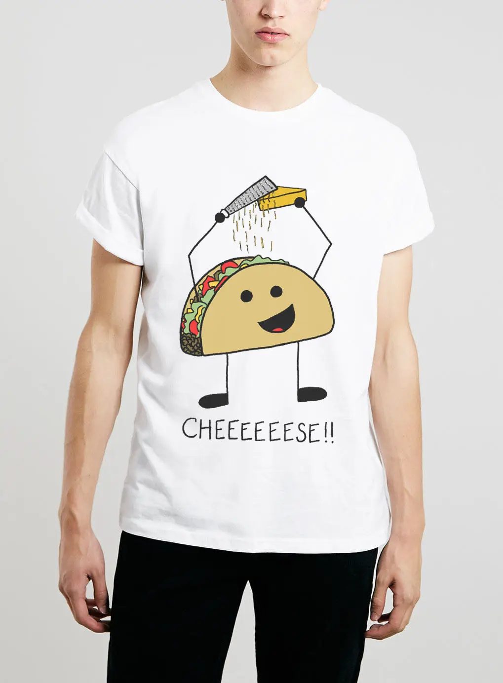 TACO Футболка терка для сыра|Мужские футболки| |