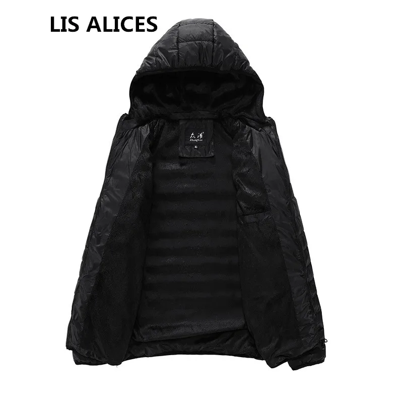 Высококачественный мужской пуховик брендовая одежда повседневные теплые пальто