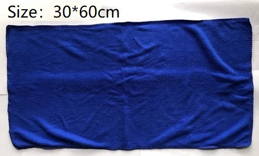 30X60CM Горячая Распродажа, полотенце из микрофибры 30X30 см и 30X60 см, быстросохнущее полотенце, впитывающее чистящее средство для автомобиля - Цвет: 30X60CM