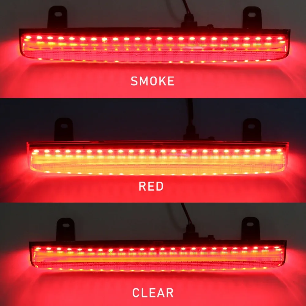 Мотоцикл три цвета часть LED задний тормозной спойлер на фонарь для Honda Goldwing GL1800 GL