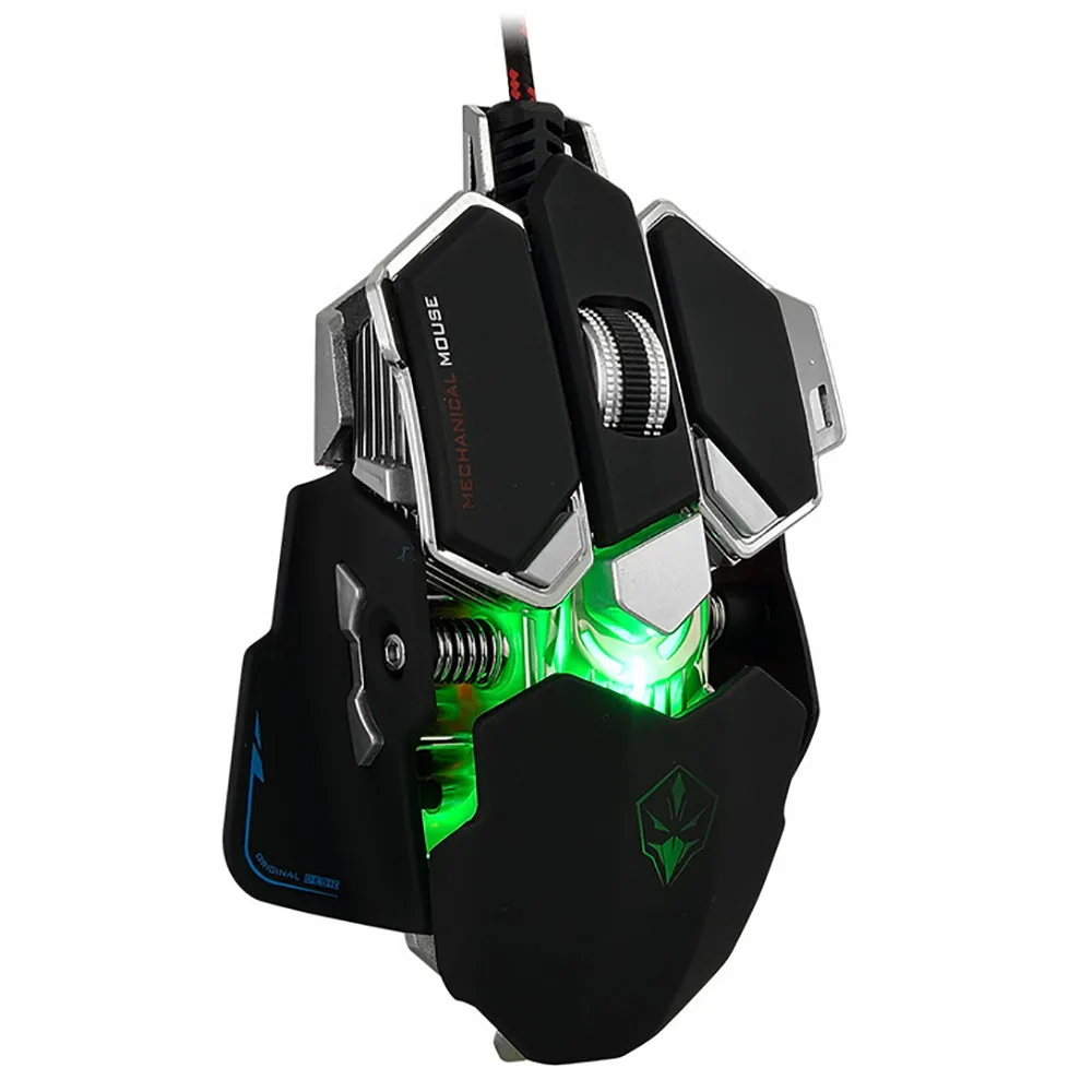 LUOM G10 4000 dpi Регулируемая игровая мышь, USB оптическая профессиональная геймерская мышь для офисного использования, компьютерная геймерская мышь Souris N