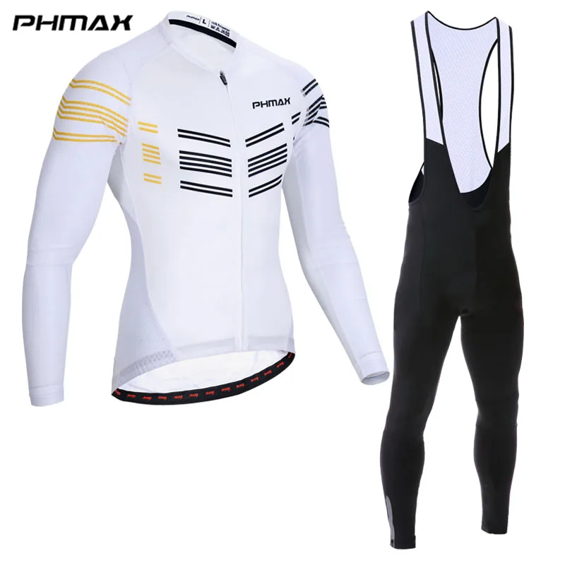 Трикотажный комплект PHMAX 2019 Pro с длинным рукавом для езды на велосипеде