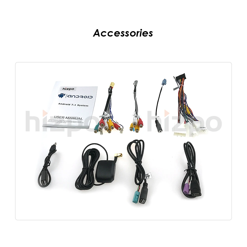 Hizpo 2 din Android 8 1 Автомобильный мультимедийный dvd плеер для TOYOTA RAV4 2006 2007 2009 2010