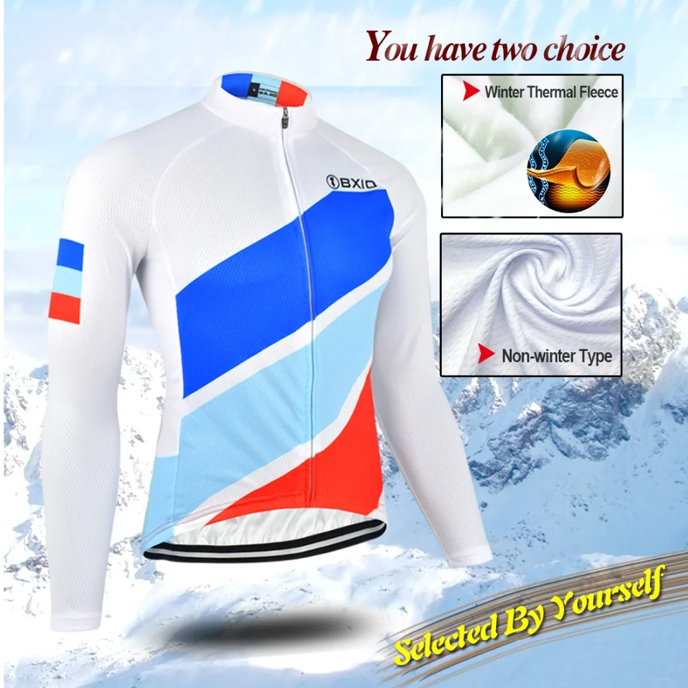 BXIO профессиональная команда велоспорта с длинным рукавом велосипедная Джерси