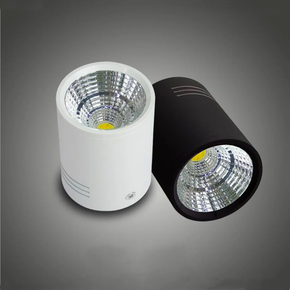 

Spotlights led open hole wall mounted spotlights clothing store wall mounted hanging lights cob shaking head 3W5W7W12W15W20Wlamp