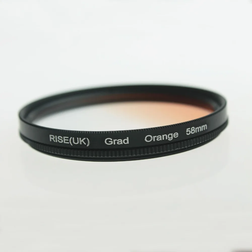 

NEW 58mm Rotating Grad Graduated Orange Color Lens Filter for Canon EOS 700D 600D 550D Nikon DSLR SLR Camera