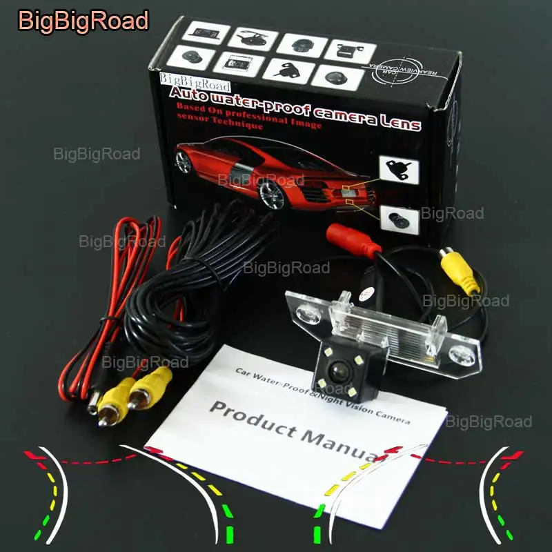 BigBigRoad автомобиля интеллигентая (ый) динамичный трек заднего вида Камера обратный