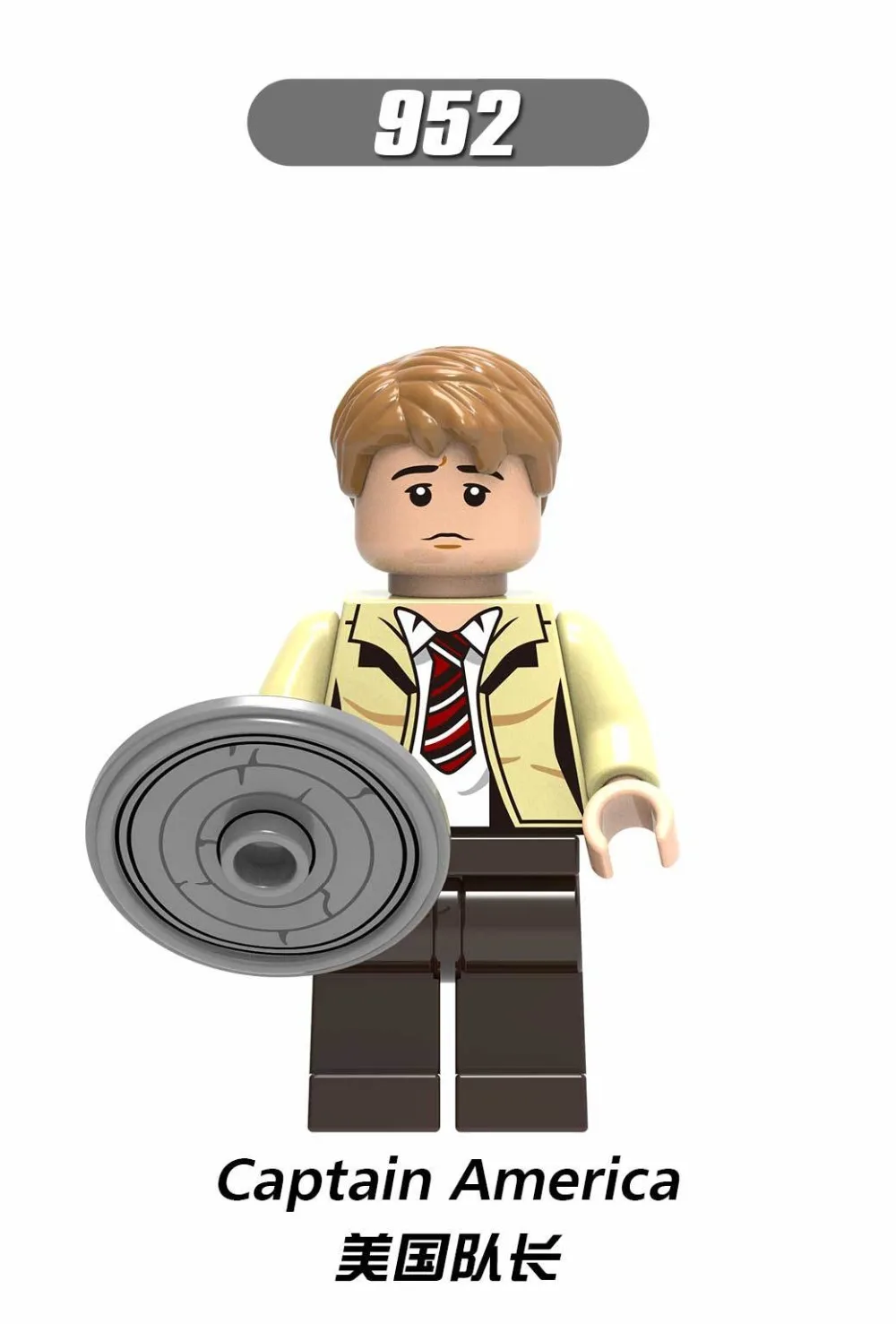 X0218 Мстители Marvel role complible LegoINGls team leader Vulture Small pepper Phantom коллекция детская модульная