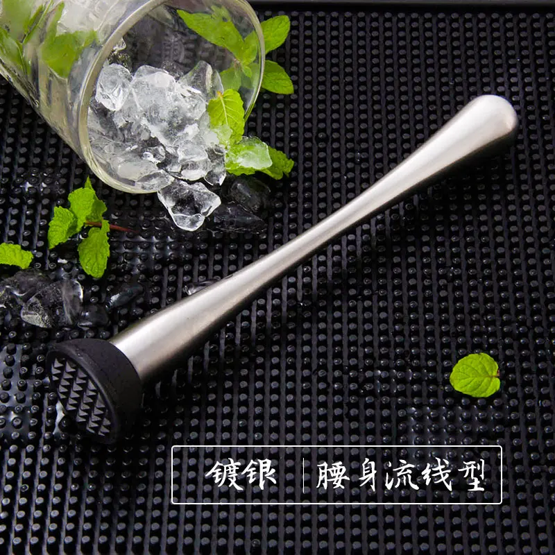 Нержавеющая сталь коктейль mojito muddler caipirinha pestles молоток для колки льда раздавить