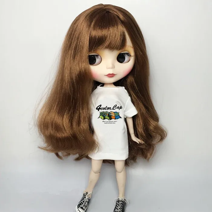 Одежда для куклы Blyth 1/6 модная футболка картонная pullip Momoko licca Барби 1 шт. | Игрушки и