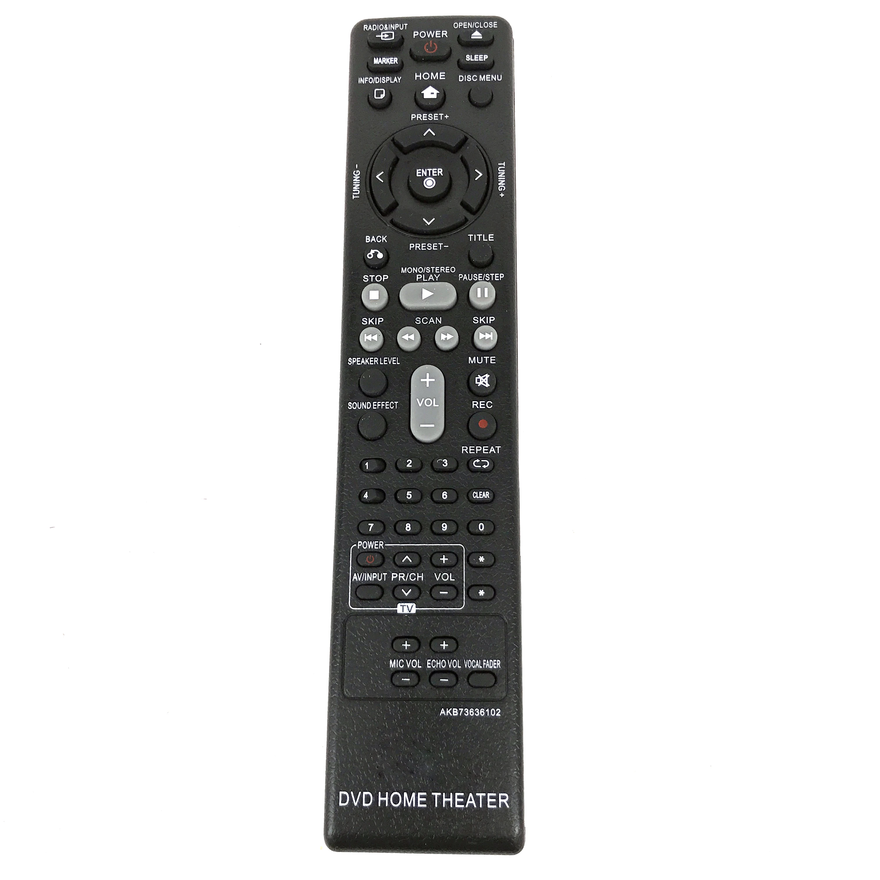 Новый пульт дистанционного управления AKB73636102 подходит для DVD домашнего кинотеатра AKB37026852 DH4130S HT304 HT305 HT532 HT805 HT806 HT906