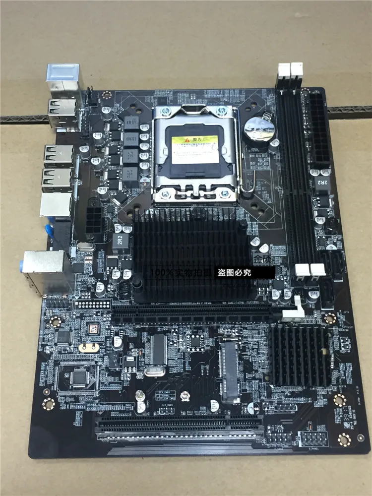 Фото X58 Материнская плата LGA1366 интерфейс DDR3 MSATA материнская для Intel Xeon Core i7 A55(China)