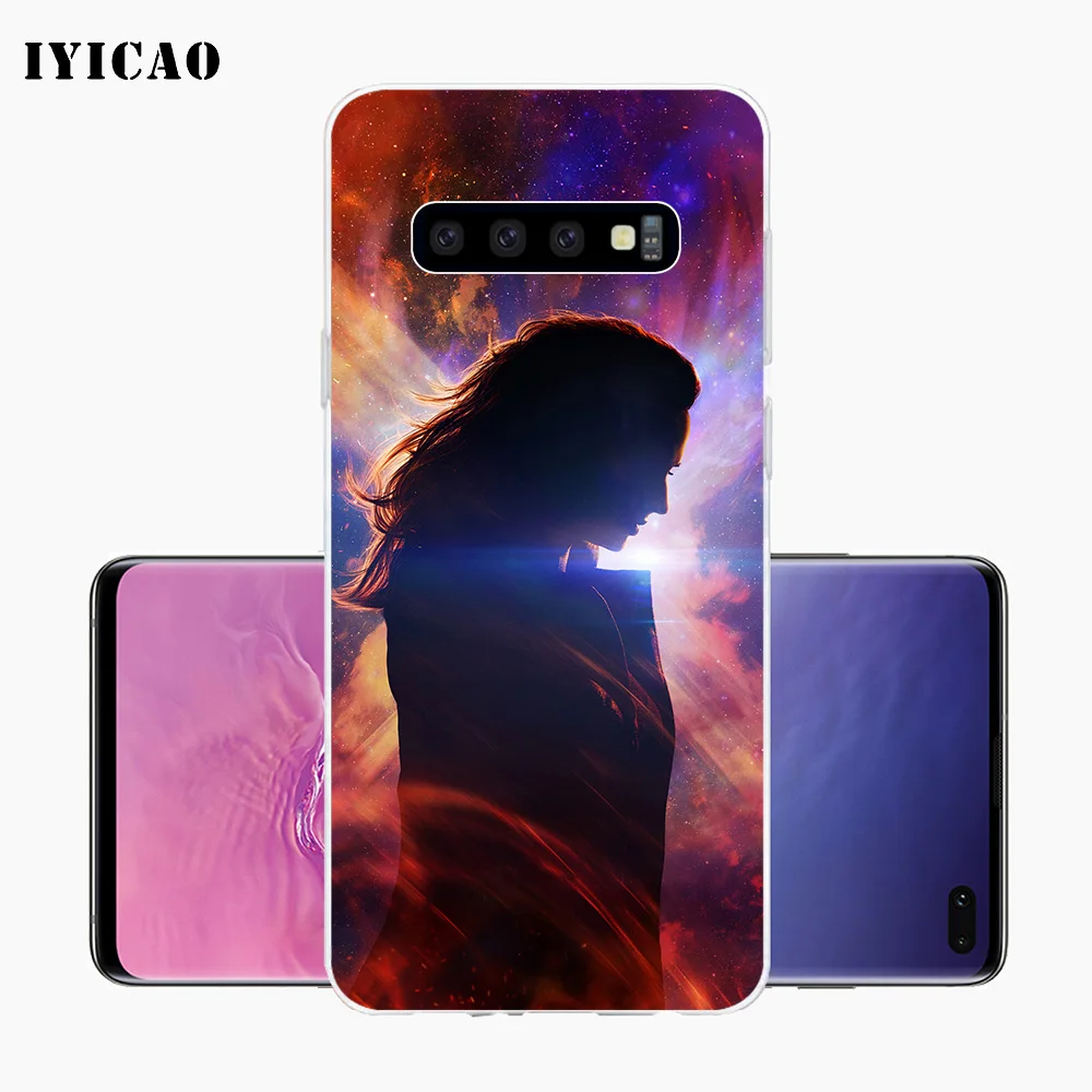 IYICAO X-Men Dark Phoenix movie Soft Silicone Phone Case for Samsung Galaxy S10e S10 S9 S8 Plus S7 Edge TPU Cover | Мобильные