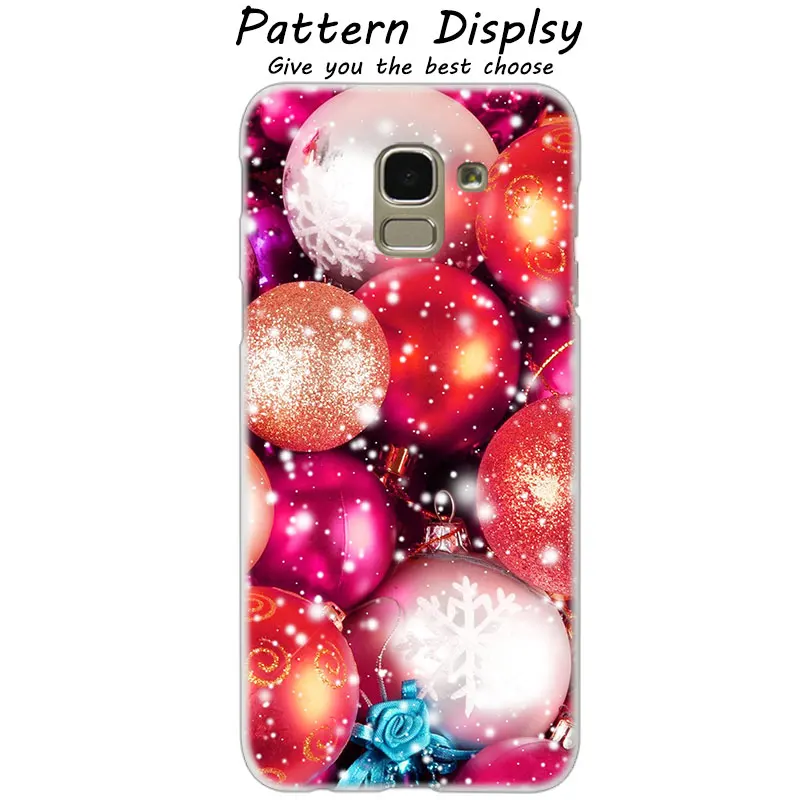 011 MLLSE с Рождеством С Новым Годом чехол КРЫШКА ДЛЯ samsung Galaxy J2 J4 CORE J3 J5 J7 ЕС J8 J6 J4 Plus J7 Prime - Цвет: 011