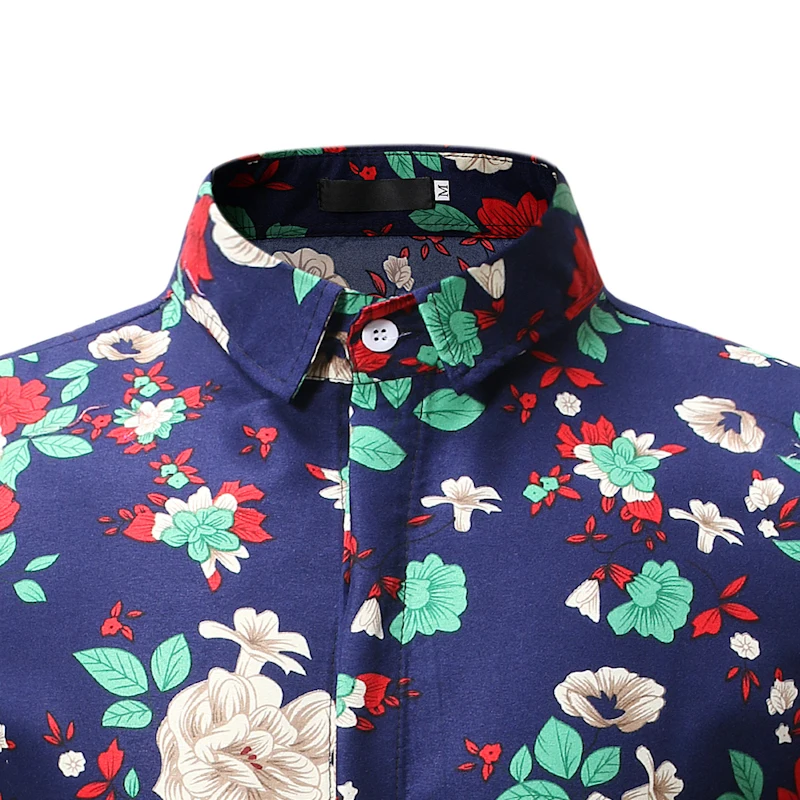 2020 новинка моды летнего сезона мужская рубашка Slim Fit с короткими рукавами и