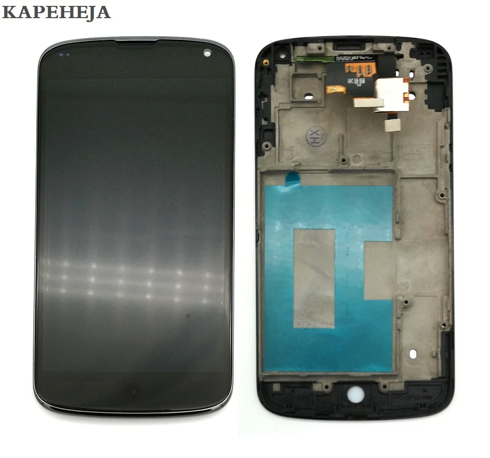 

4.7" For LG Nexus 4 E960 LCD Display Touch Screen Digitizer Assembly with Bezel Frame 12% off 5 pieces or more