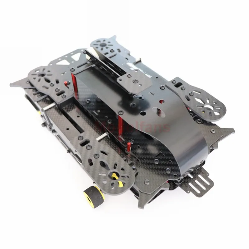 DH600 складной четырехосевой каркас из углеродного волокна комплект рамы БПЛА