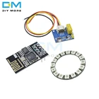 ESP-01 ESP-01S ESP8266 RGB светодиодный контроллер Adpater WIFI модуль для Arduino IDE 16 бит светильник вое кольцо Рождество DIY WS2812B WS2812