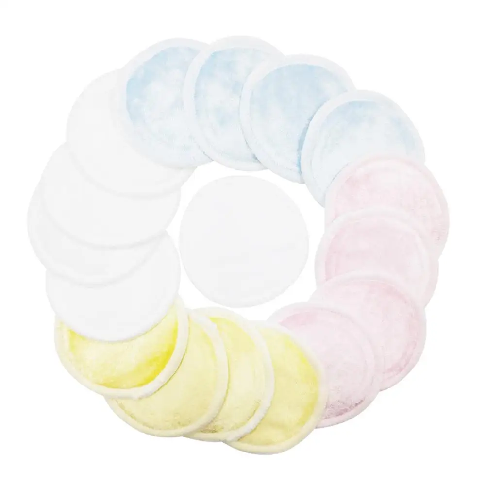 Средство для снятия макияжа ватный диск моющийся многоразовый бархатный коврик