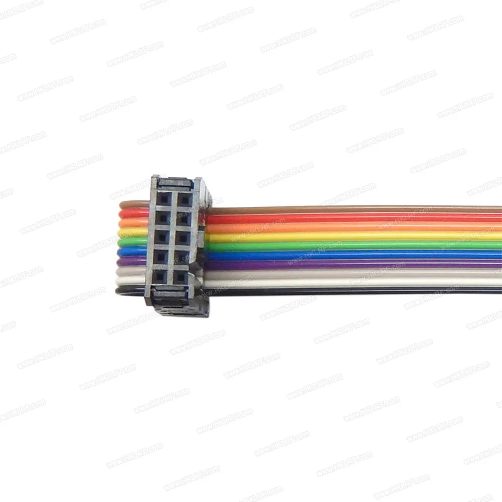 ISP-кабель для RT809H USB-программатор IDC10 Женский сварочный цветной адаптер из луженой