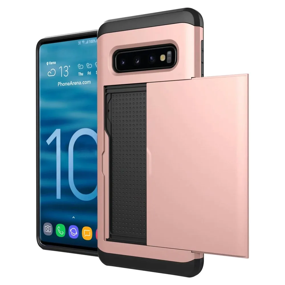 Чехол для samsung Galaxy S10 Plus, чехлы с карманом для карт, Роскошный чехол для телефона, чехол для Galaxy ys10 S10Plus S10e S 10 E 10 S, чехол для ПК, Fundas