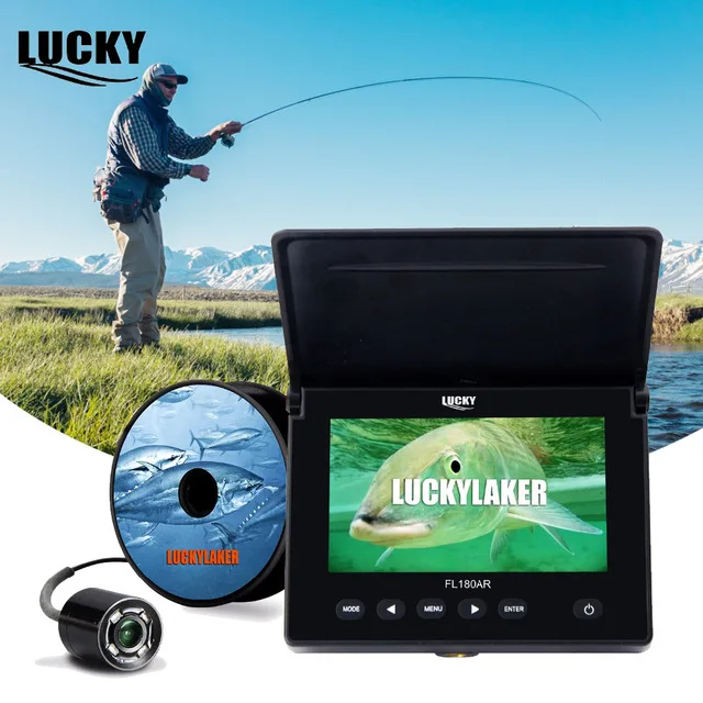 Pаспродажа LUCKY FF3308-8 портативная подводная камера система контроля рыбалки CMD Датчик 3,5 дюйма TFT RGB водонепроницаемый монитор 20 м кабель # B9