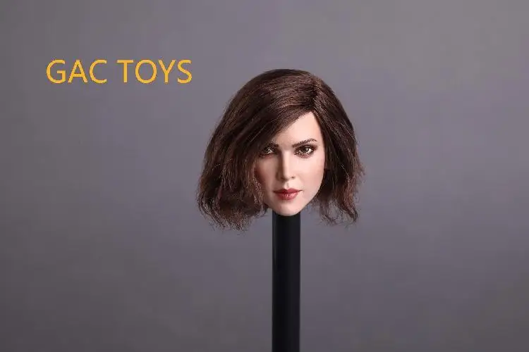 Женская голова GC004 для 12 &quot европейский стиль аксессуары поделок 1/6|Игровые