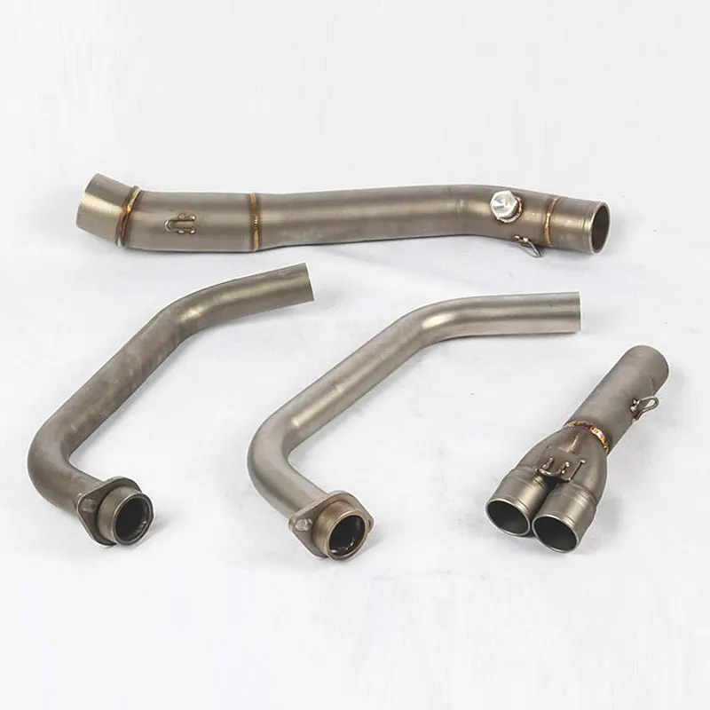 Для YZF R25 R3 MT03 R250 R300 Передняя труба полная система выхлопная мотоцикла Escape Moto без