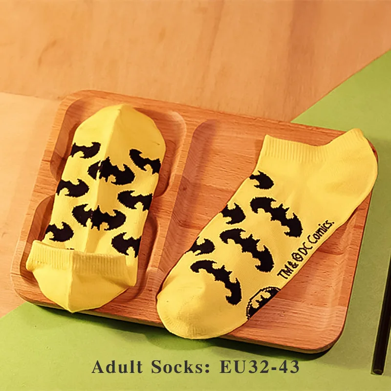 1 Pairs Socks-9 DC мужские носки, хлопковые носки до середины икры, короткие носки, серия Marvel Hero, человек-паук, джокер, супермен, бэтмен, чудо-женщина, вспышка, подарки - Цвет: 1 Pairs Socks-9