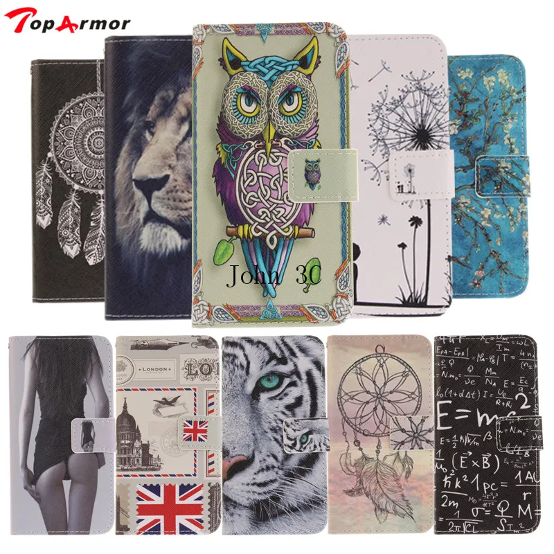 Toparmor узор искусственная кожа флип Капа Телефон чехол для iPhone 5C 4.0 &quotСлоты