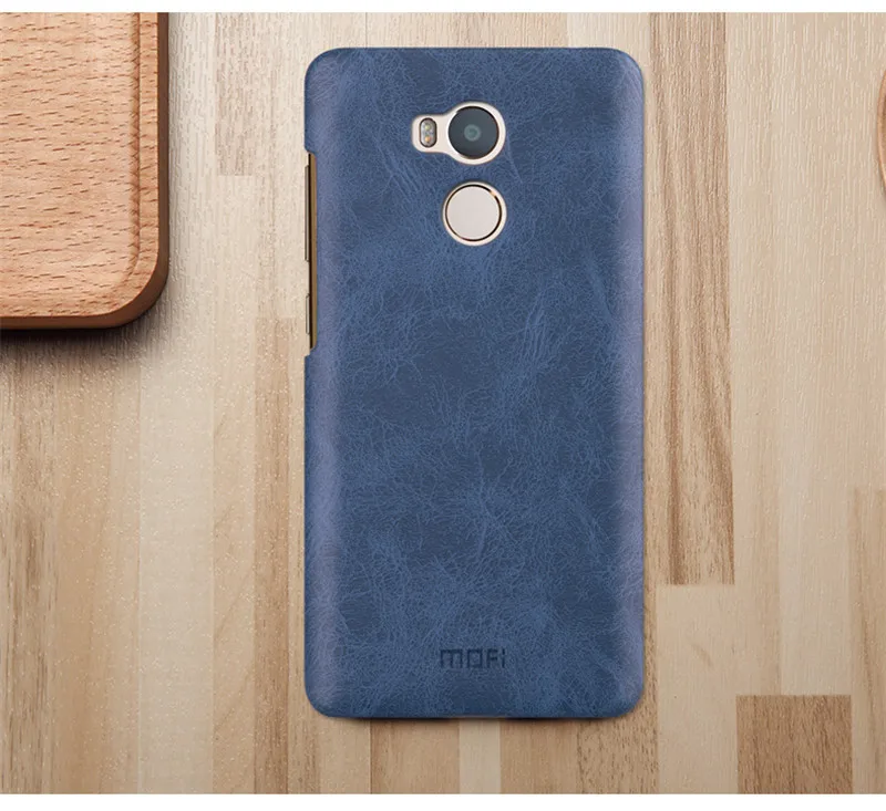 Чехол Mofi для Xiaomi Redmi 4 Prime, Роскошный чехол из искусственной кожи для Xiaomi Redmi 4A, противоударный защитный чехол