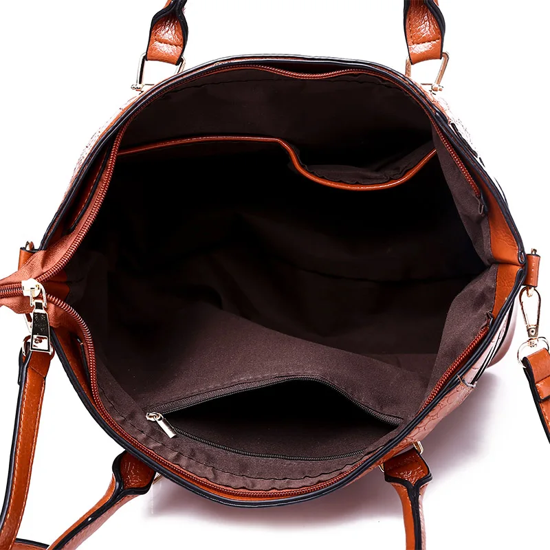 Aiuwo Fahison Alligator Tote женские сумки высокого качества из искусственной кожи через