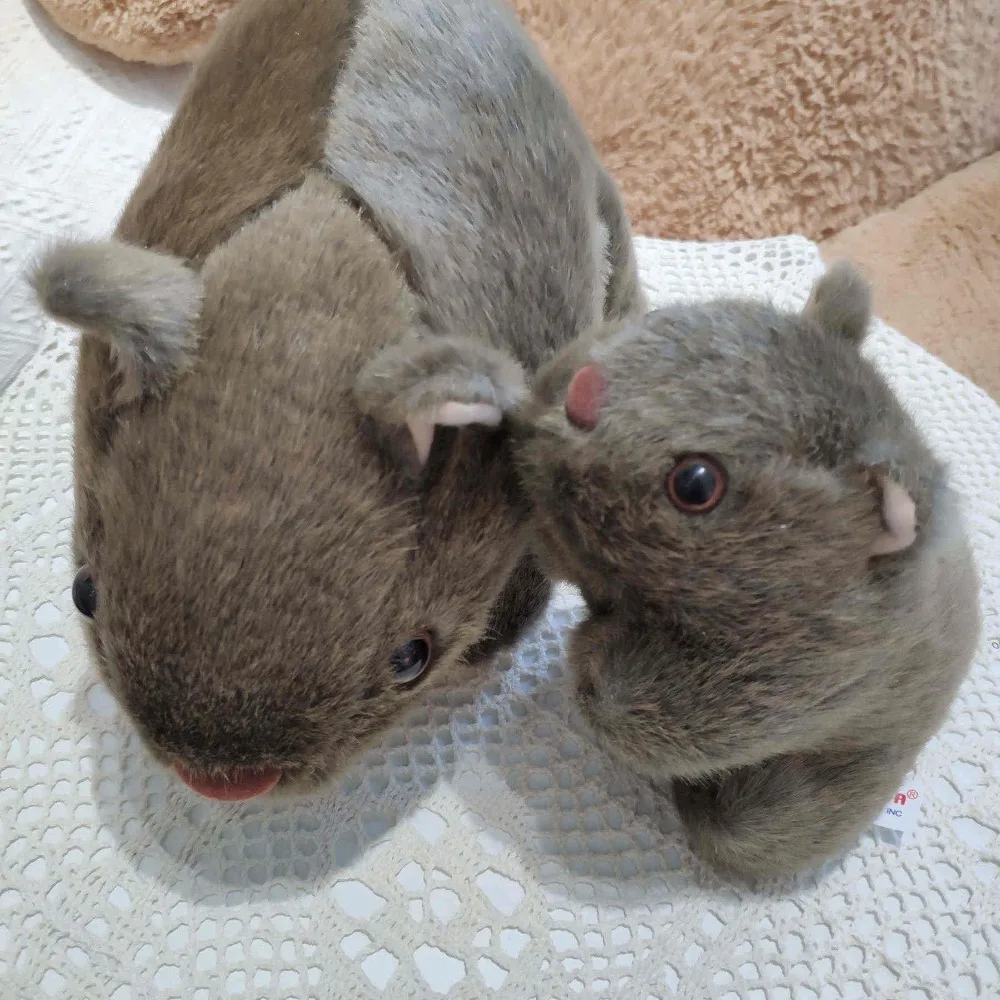 1 шт. 18 см имитация плюшевой женщины морской свиньи Cavia Porcellus мягкая игрушка дикое