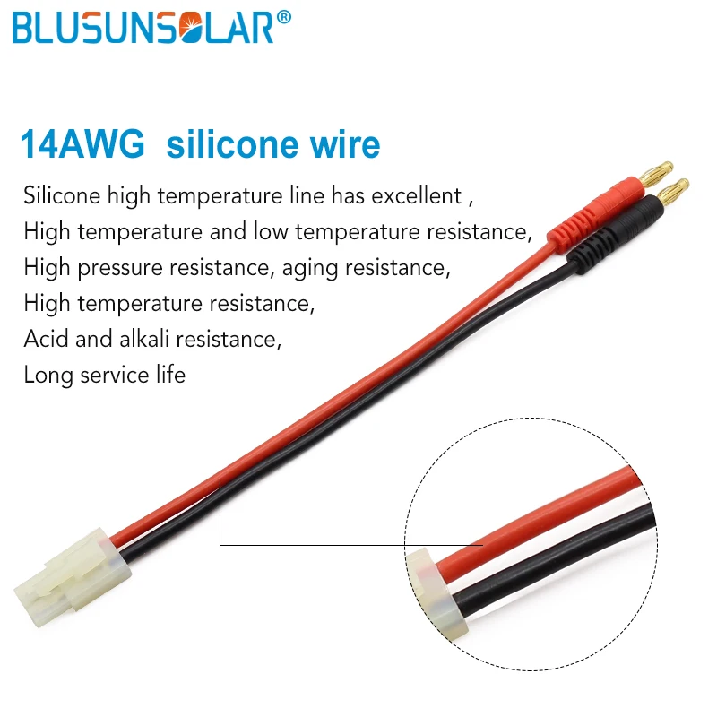 Силиконовый провод высокой температуры 14 AWG 1 шт. длина 150 мм для штекера сделай