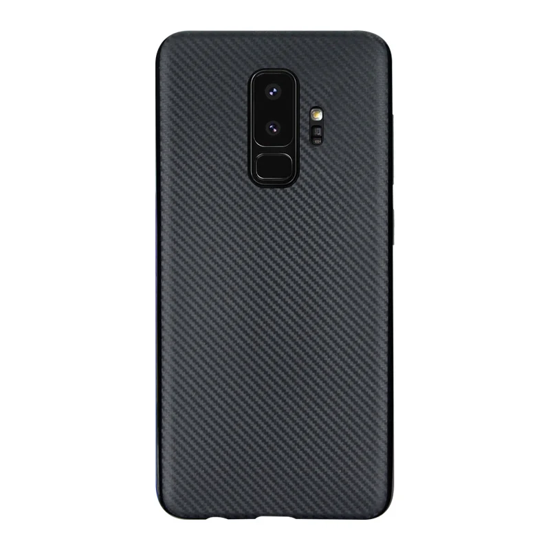 Углеродного волокна чехол для телефона Samsung Galaxy A7 A9 A6 A8 J8 J6 J4 A3 A5 Note 9 S10e S8 S9 плюс S7 край мягкий чехол Coque