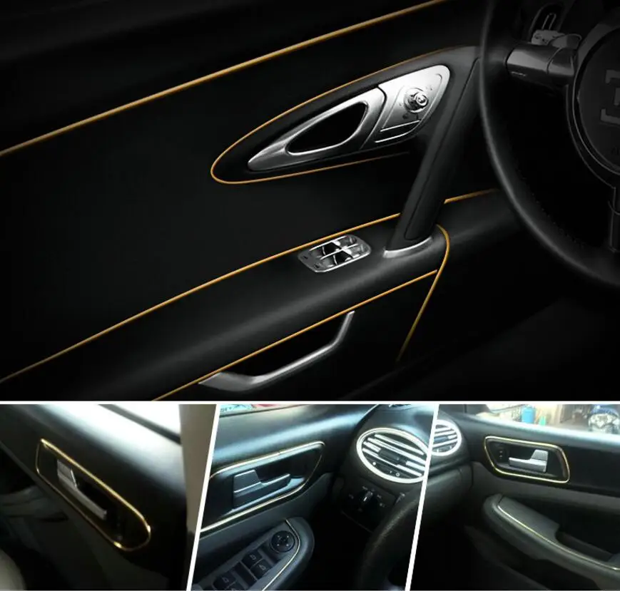 5M Car Styling Refit Decoration Strip For Toyota Allion Altezza Auris Avalon Aygo Belta Blade Celsior Cruiser Urban Accessories |