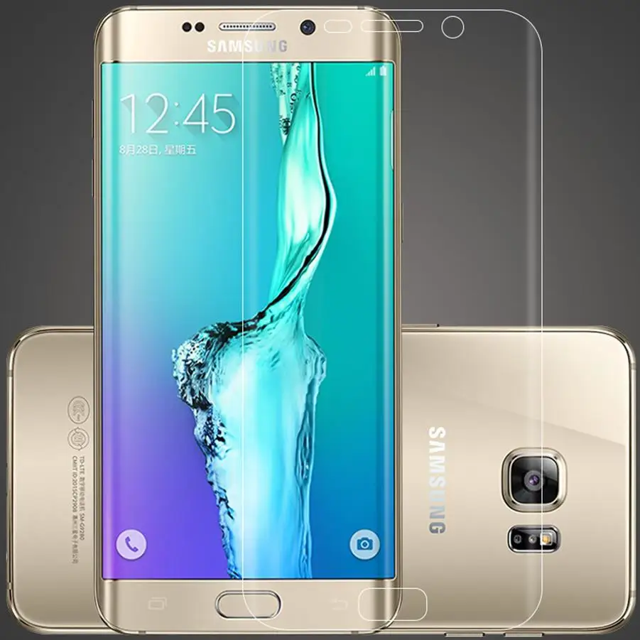 Прозрачная мягкая защитная пленка HD для Galaxy S10 S9 S8 Plus S7 S6 Edge Для Samsung E Note 9 8|Защитные