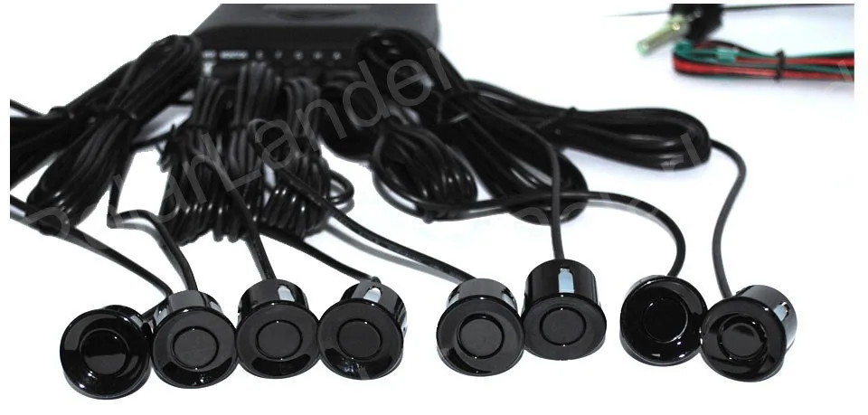 Высококачественный датчик парковки автомобиля без монитора 8 Датчик s 9 цветов на