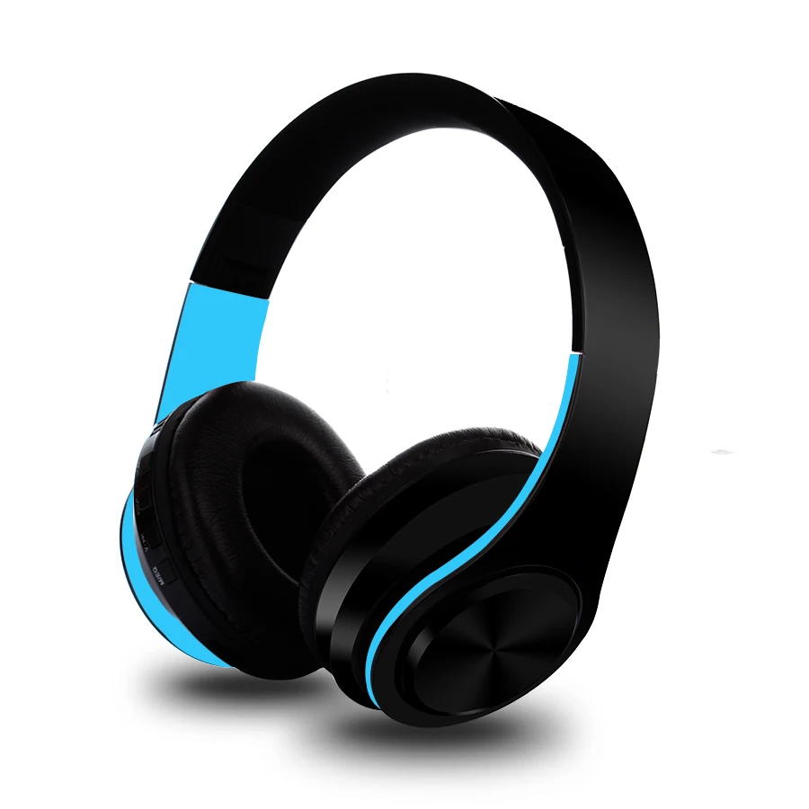 Беспроводные наушники bluetooth гарнитура TF карта проводное подключение стерео HIFI