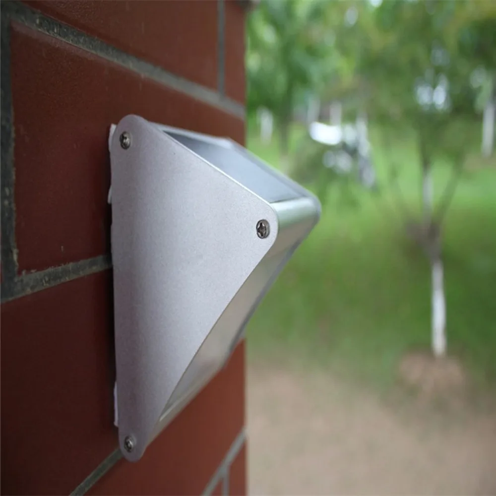 24 светодиода радар Индукционная лампа солнесветильник уличный садовый свет