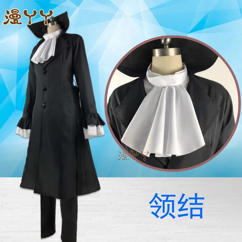 Ryunosuke Akutagawa Cos Bungou Stray Dogs Аниме Косплей унисекс Мужской Женский ветровка для косплея костюм