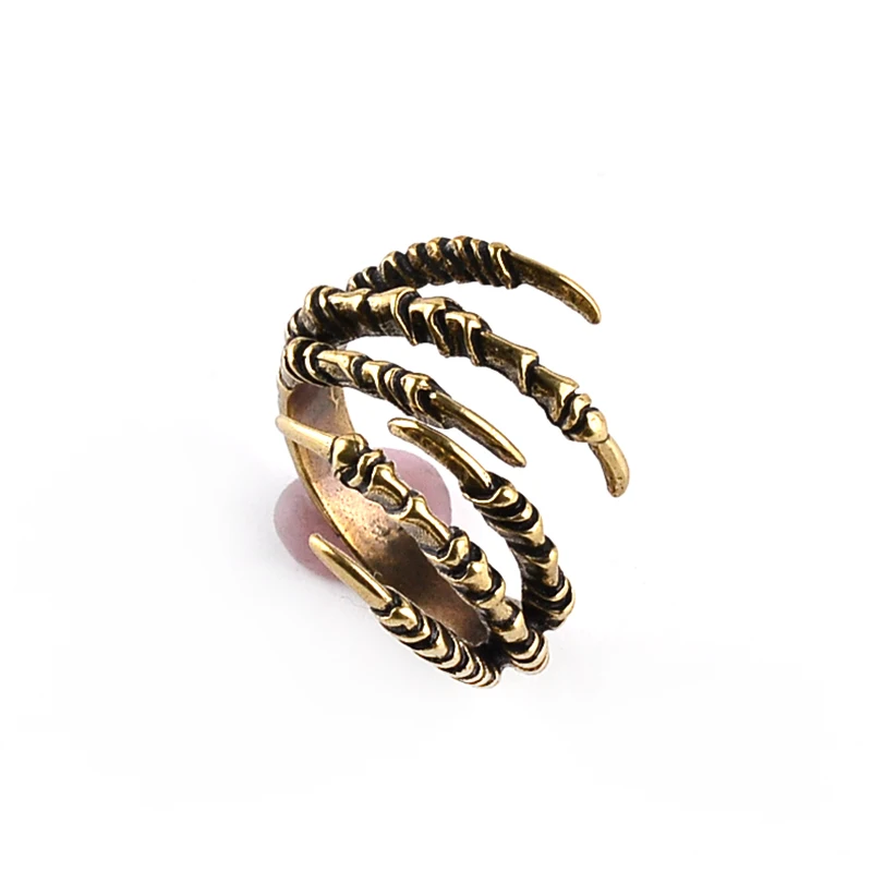 Новое модное латунное кольцо на костяшки пальцев в стиле панк рок для мужчин и