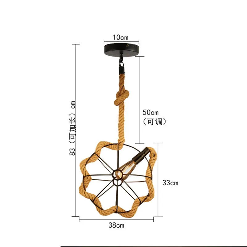 Подвесной светильник Китай LED Железный скандинавский Лофт singe гостиная iluminacao