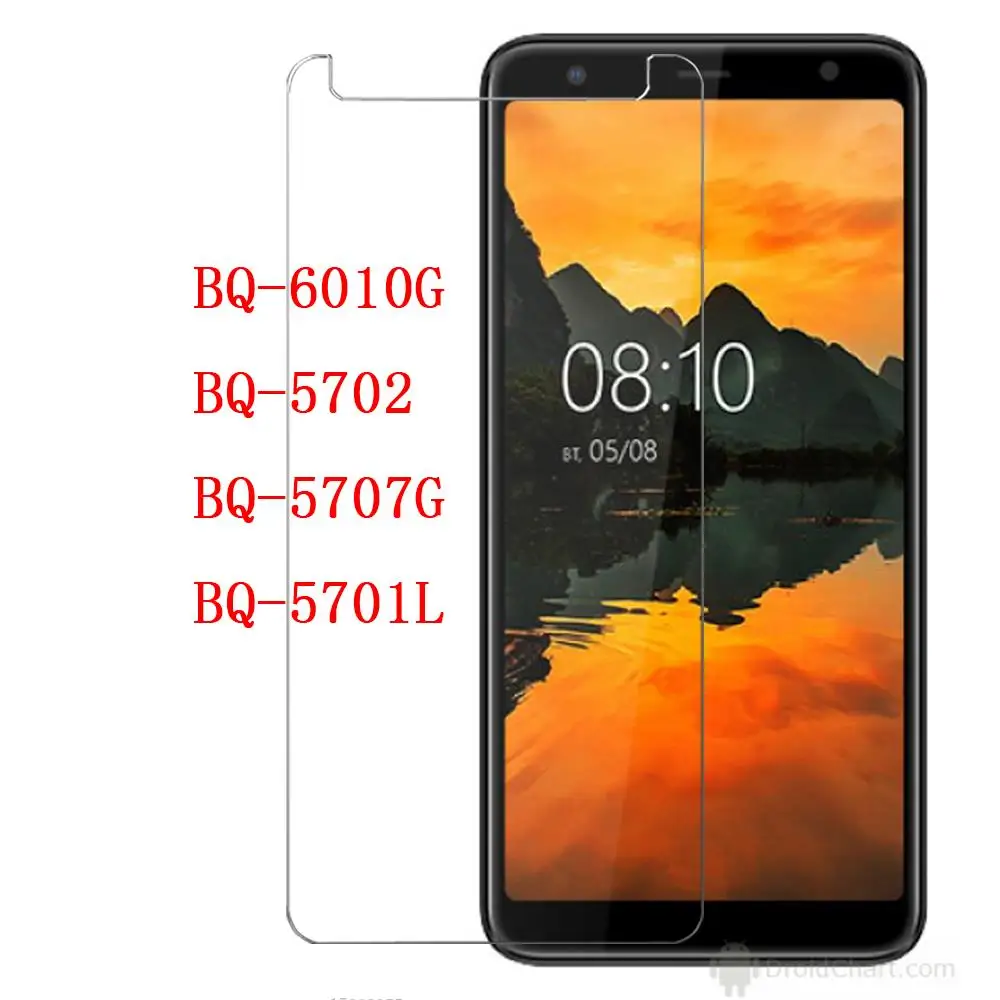 Закаленное стекло 9H для смартфона Защитная пленка BQ Mobiie 6010G C экрана телефона 5707G