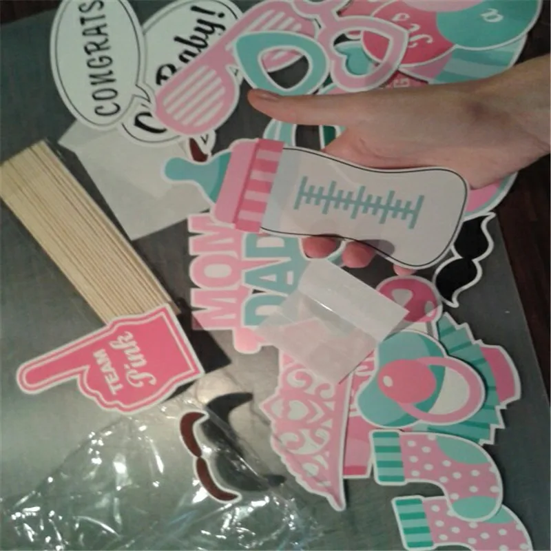 28 шт. реквизит для фотостудии детского душа украшение вечеринки забавная маска