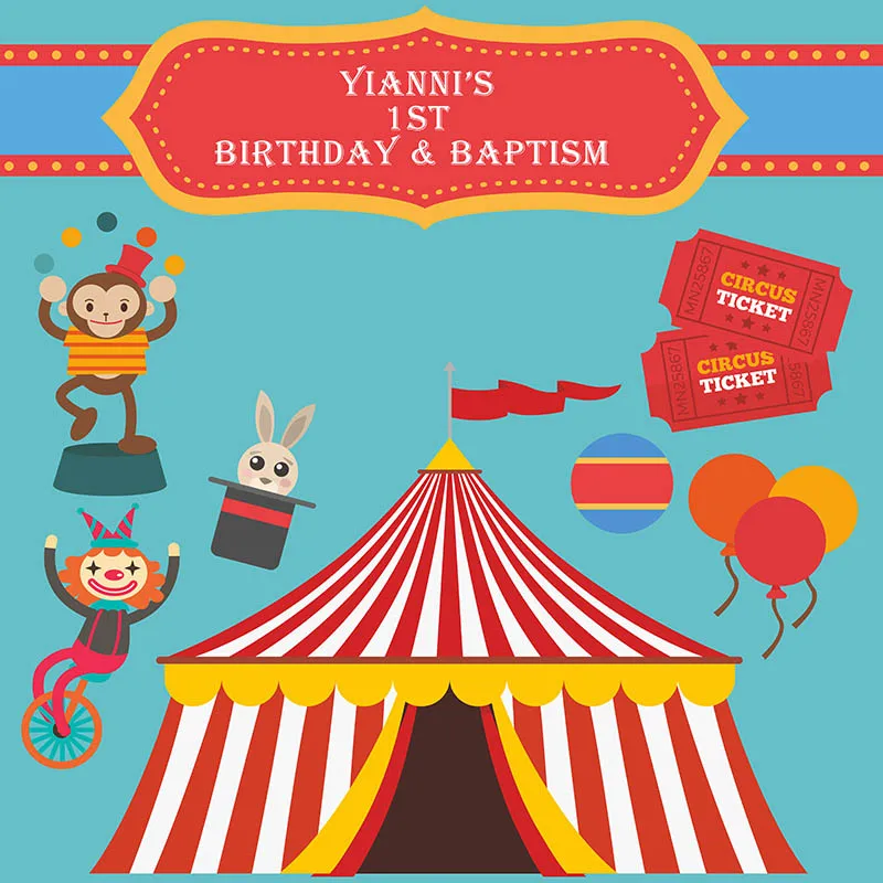 

Цирк счастливый Фотофон качественный виниловый ребенок Новорожденный ребенок