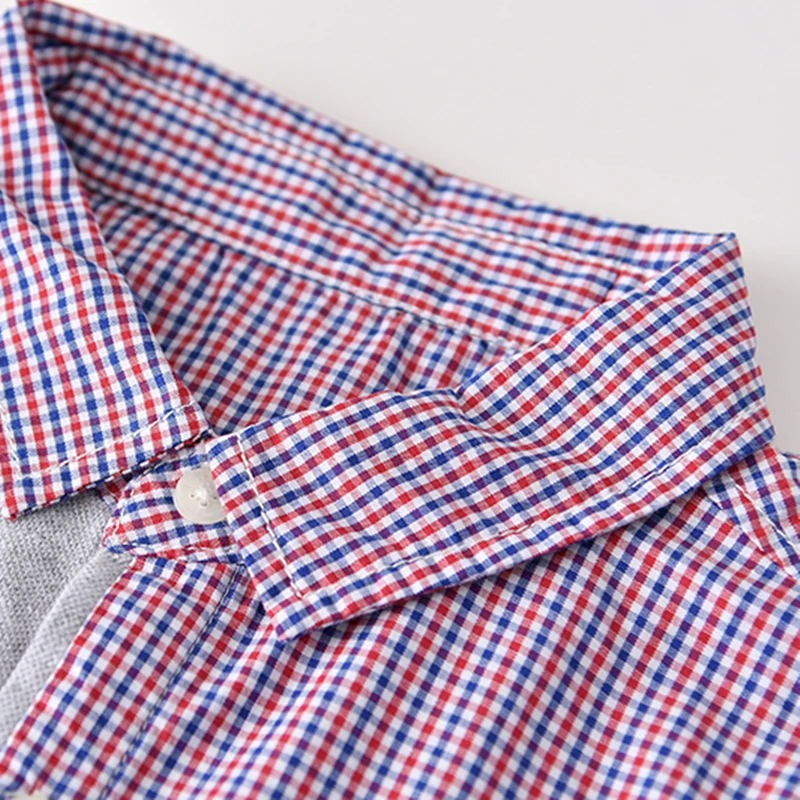 Aipie новые детские футболки для мальчиков Брендовая Верхняя одежда в клетку